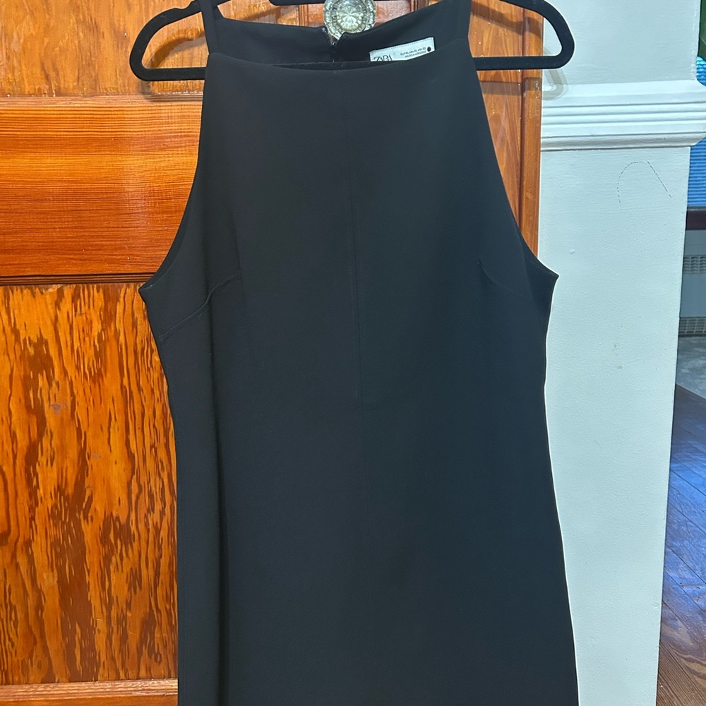 Zara Black Sleeveless Dress